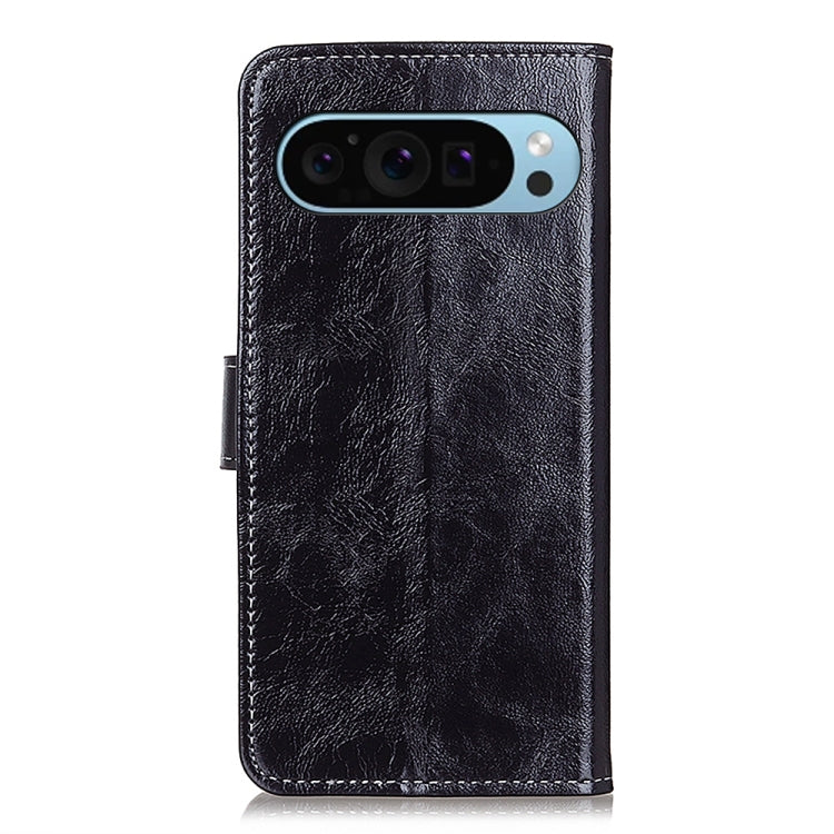 For Google Pixel 10 / 9 Retro Crazy Horse Texture Flip Leather Phone Case(Black) by buy2fix