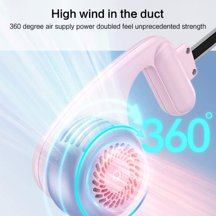 MF086 Hanging Neck Electric Fan(White Grey) by buy2fix