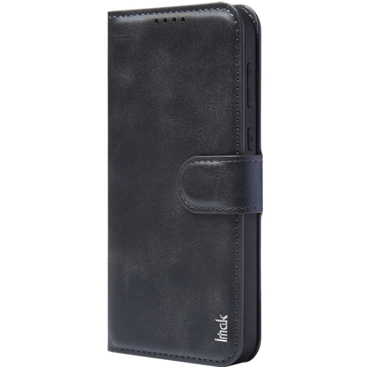 For Samsung Galaxy A35 5G IMAK Count Series Flip Leather Phone Case(Black) by imak