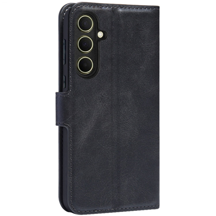 For Samsung Galaxy A35 5G IMAK Count Series Flip Leather Phone Case(Black) by imak