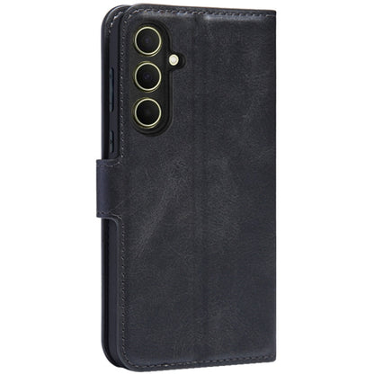 For Samsung Galaxy A35 5G IMAK Count Series Flip Leather Phone Case(Black) by imak