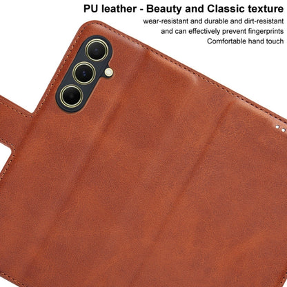 For Samsung Galaxy A35 5G IMAK Count Series Flip Leather Phone Case(Black) by imak