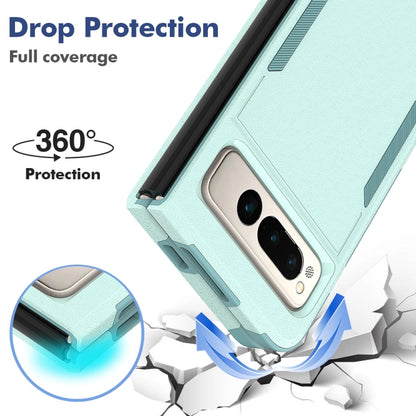 For Google Pixel Fold 2 in 1 PC + TPU Phone Case(Light Green) by buy2fix
