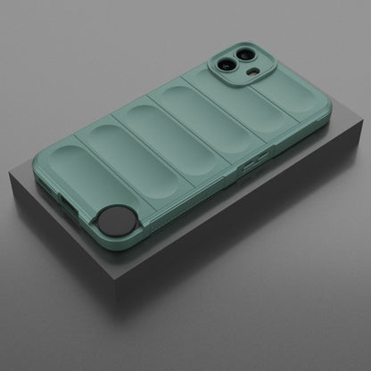 For Nothing CMF Phone 1 Magic Shield TPU + Flannel Phone Case(Dark Green) - Nothing Cases by buy2fix | Online Shopping UK | buy2fix