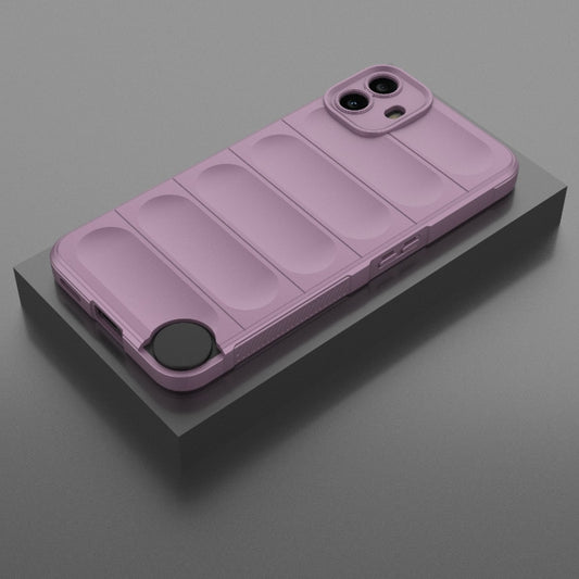 For Nothing CMF Phone 1 Magic Shield TPU + Flannel Phone Case(Purple) - Nothing Cases by buy2fix | Online Shopping UK | buy2fix