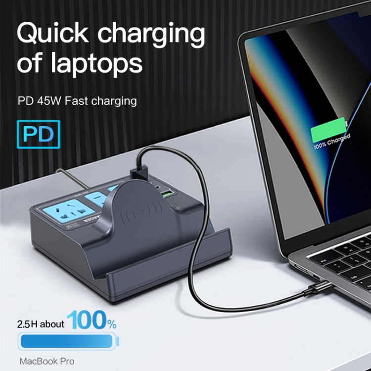 WLX-H11 72W Intelligent Wireless Fast Charging Socket by buy2fix