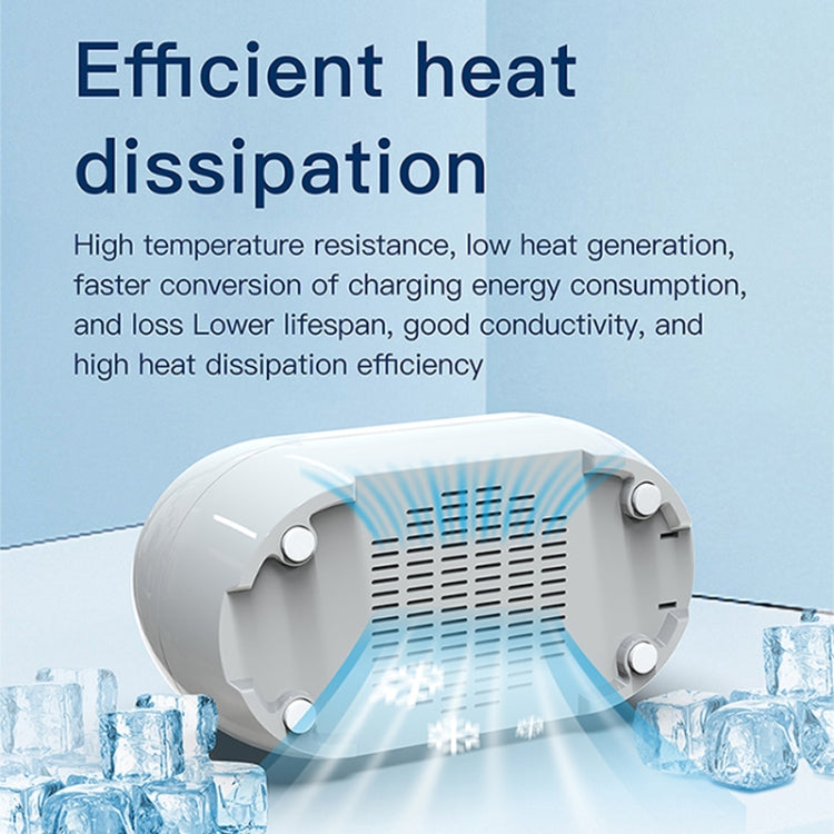 WLX-810C 140W GaN PD Multi-port Charger, Support Wireless Fast Charging(White) by buy2fix