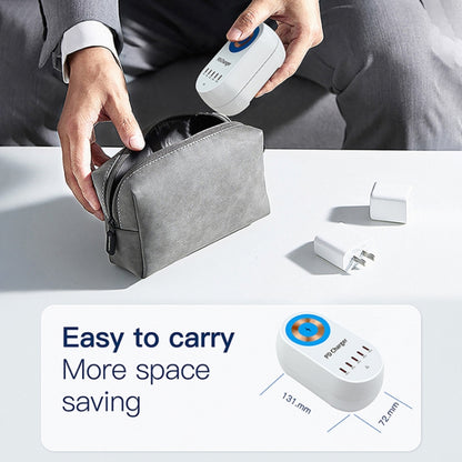 WLX-810C 140W GaN PD Multi-port Charger, Support Wireless Fast Charging(White) by buy2fix