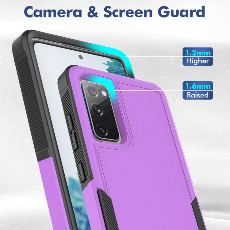 For Samsung Galaxy S20 FE 2 in 1 PC + TPU Phone Case(Purple) by buy2fix