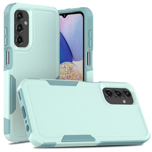 For Samsung Galaxy A15 5G 2 in 1 PC + TPU Phone Case(Light Green) by buy2fix