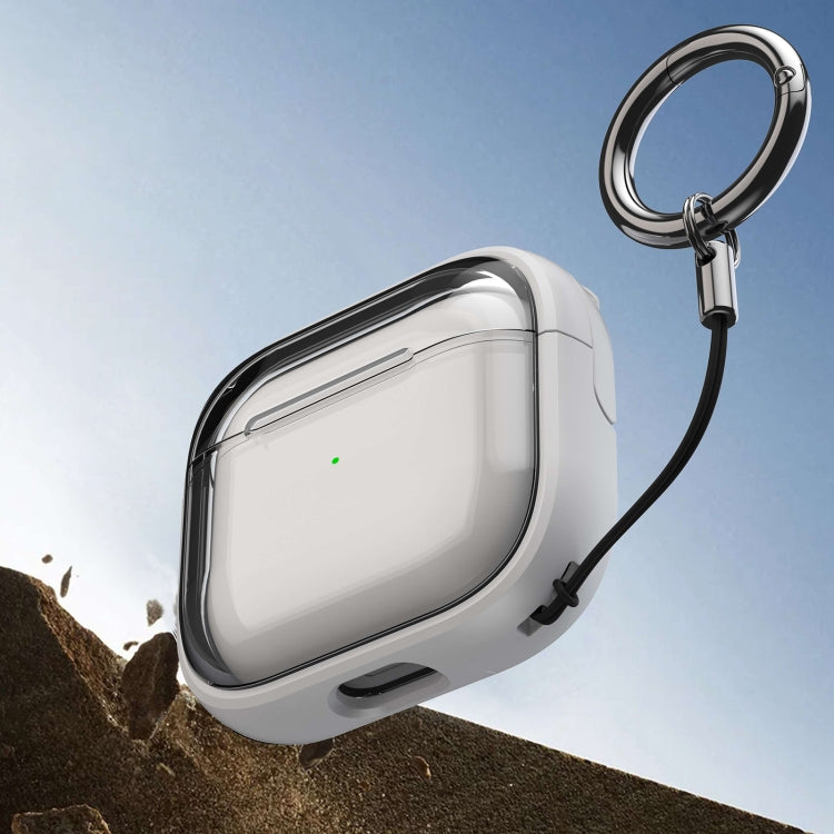 For AirPods Pro 2 TPU Hybrid PC Case with Holder(Pink) by buy2fix