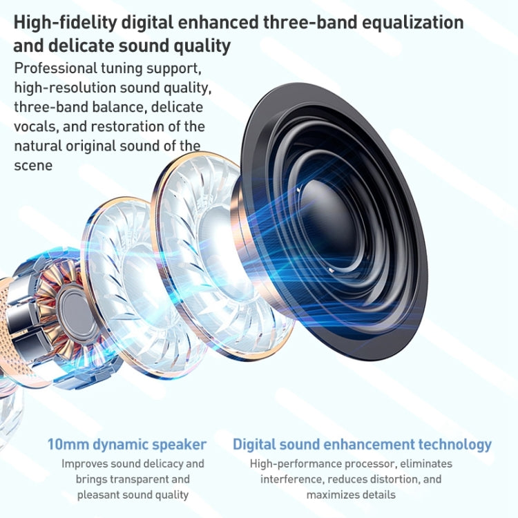 ZGA Symphony GS09S Air Conduction TWS Bluetooth Earphone(White) by ZGA