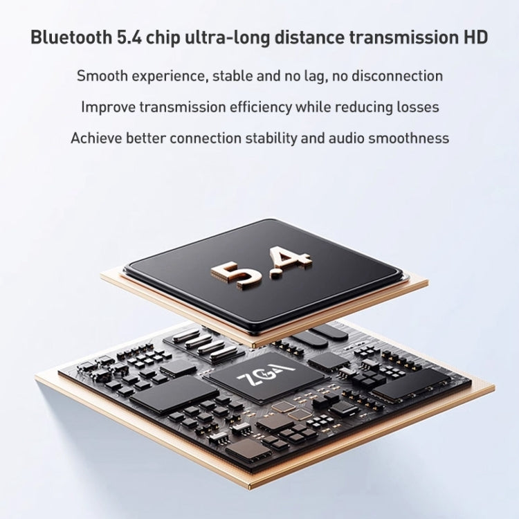 ZGA Symphony GS09S Air Conduction TWS Bluetooth Earphone(Black) by ZGA