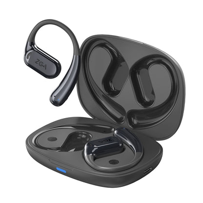 ZGA GS12 Ear-mounted Wireless Bluetooth Earphone(Black) by ZGA