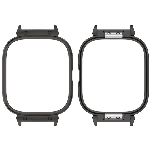 For CMF Watch Pro D395 20mm Metal Frame Watch Protective Case(Black) - Watch Case by buy2fix | Online Shopping UK | buy2fix