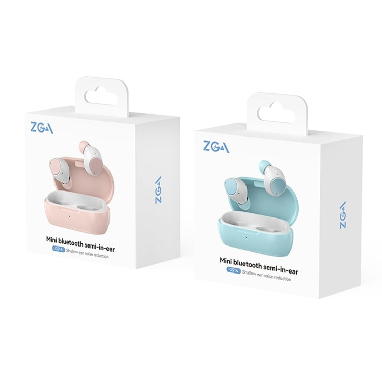 ZGA GS14 Candy Mini Wireless Bluetooth Earphone(Blue) by ZGA