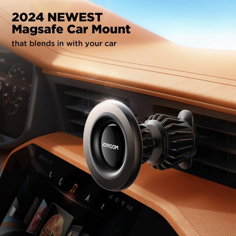 JOYROOM JR-ZS406 Magsafe Magnetic Car Phone Mount Air Vent Holder(Black) - Universal Car Holders by JOYROOM | Online Shopping UK | buy2fix