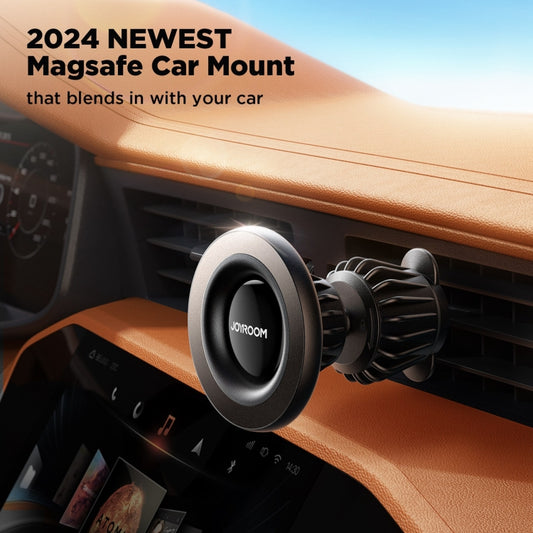JOYROOM JR-ZS406 Magsafe Magnetic Car Phone Mount Air Vent Holder(Black) - Universal Car Holders by JOYROOM | Online Shopping UK | buy2fix