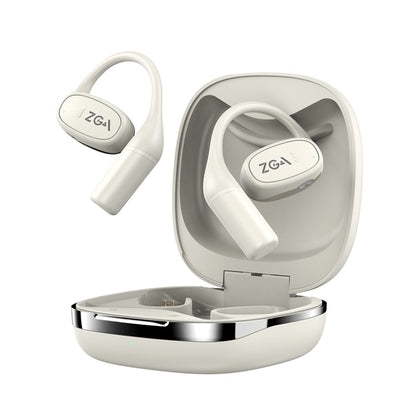 ZGA GS15 Ear-mounted Wireless Bluetooth Earphone(Beige) by ZGA