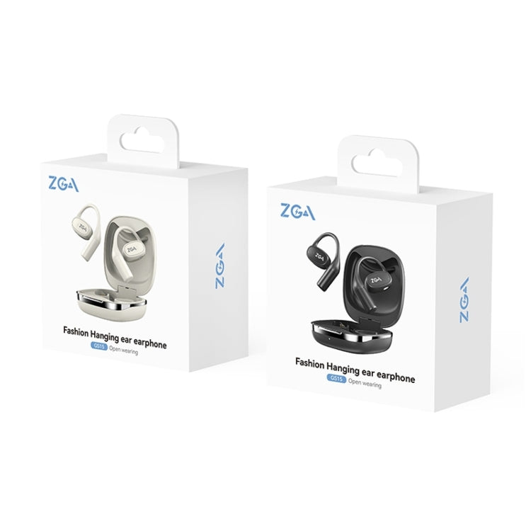 ZGA GS15 Ear-mounted Wireless Bluetooth Earphone(Black) by ZGA