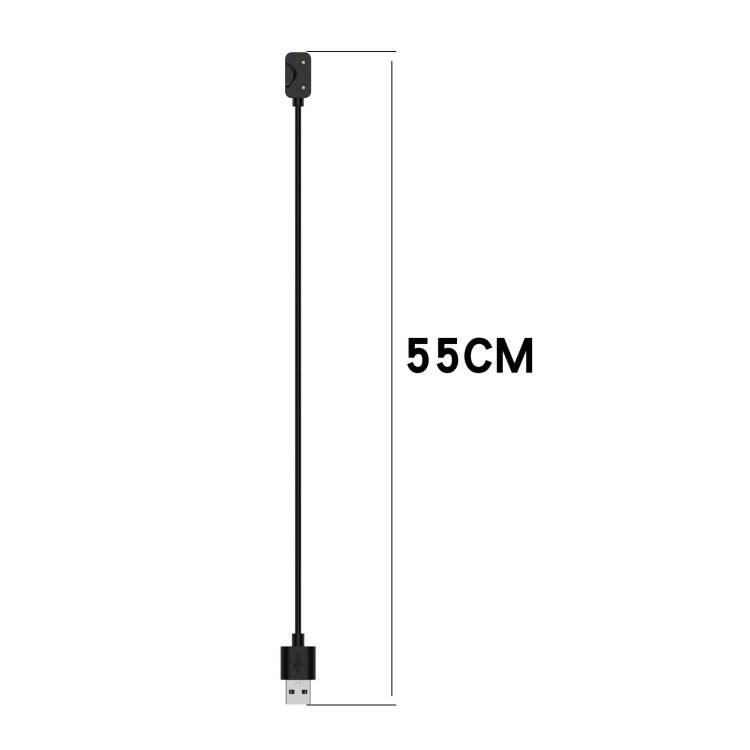 For Samsung Galaxy Fit 3 Official Style Smart Watch Charging Cable, Length: 55cm, Port:USB-A(Black) - Charger by buy2fix | Online Shopping UK | buy2fix