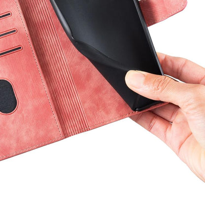 For iPhone Air Pen Heart Cat Embossed Leather Phone Case(Orange) - iPhone Air Cases by buy2fix | Online Shopping UK | buy2fix