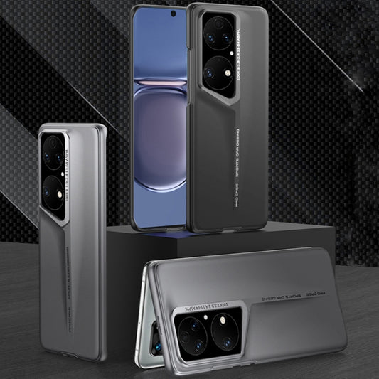 For Huawei P50 Pro GKK Blade Ultra-thin Full Coverage Phone Case(Grey) - Huawei Cases by GKK | Online Shopping UK | buy2fix