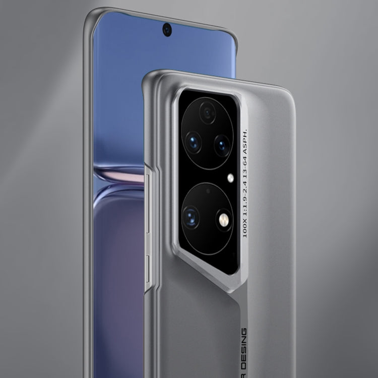 For Huawei P50 Pro GKK Blade Ultra-thin Full Coverage Phone Case(Grey) - Huawei Cases by GKK | Online Shopping UK | buy2fix