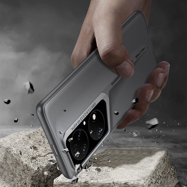 For Huawei P50 Pro GKK Blade Ultra-thin Full Coverage Phone Case(Grey) - Huawei Cases by GKK | Online Shopping UK | buy2fix