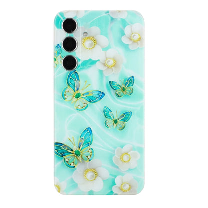 For Samsung Galaxy A15 4G / 5G Colorful Painting Pattern TPU Phone Case(Butterflies) by buy2fix