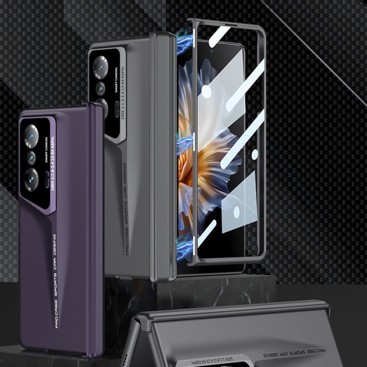 For Honor Magic Vs GKK Integrated Magnetic Blade Ultra-thin Full Coverage Phone Case(Grey) - Honor Cases by GKK | Online Shopping UK | buy2fix