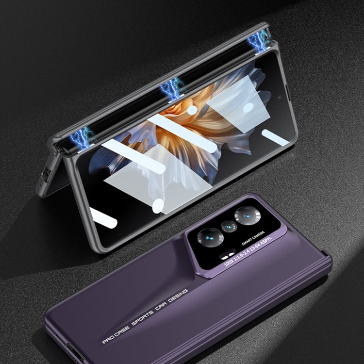 For Honor Magic Vs GKK Integrated Magnetic Blade Ultra-thin Full Coverage Phone Case(Purple) - Honor Cases by GKK | Online Shopping UK | buy2fix