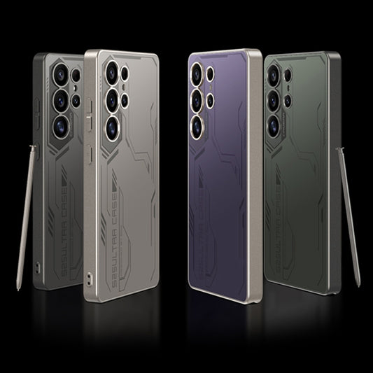 For Samsung Galaxy S25 Ultra 5G GKK AG Craft Skin Feel Exploration Edition Full Coverage Phone Case(Grey) - Galaxy S25 Ultra 5G Cases by GKK | Online Shopping UK | buy2fix