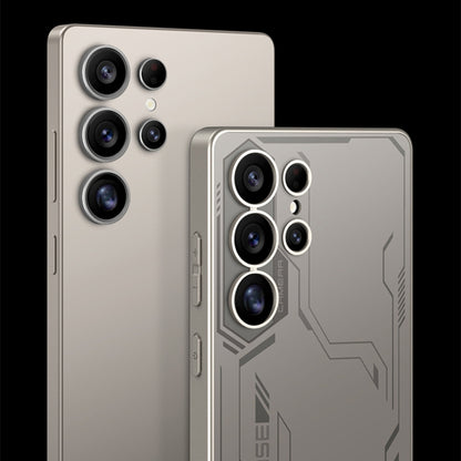 For Samsung Galaxy S25 Ultra 5G GKK AG Craft Skin Feel Exploration Edition Full Coverage Phone Case(Grey) - Galaxy S25 Ultra 5G Cases by GKK | Online Shopping UK | buy2fix