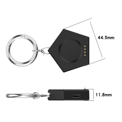 For OPPO Watch X / OnePlus Watch 2 Portable Smart Watch Charger(Black) by buy2fix