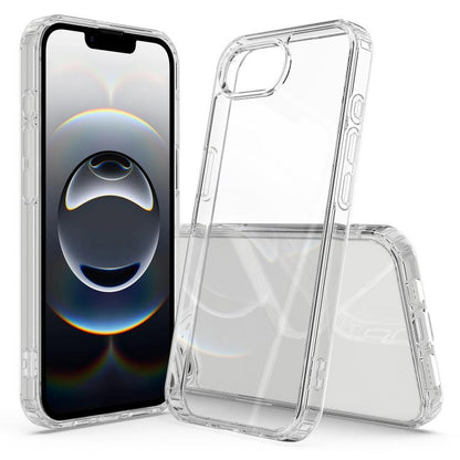 For iPhone 16e Scratchproof Acrylic TPU Phone Case(Transparent) by buy2fix