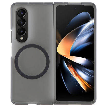 For Samsung Galaxy Z Fold3 5G MagSafe All-Inclusive Shockproof PC Phone Case(Frosted Black) by buy2fix