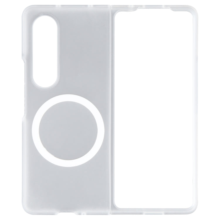 For Samsung Galaxy Z Fold4 MagSafe All-Inclusive Shockproof PC Phone Case(Transparent) by buy2fix