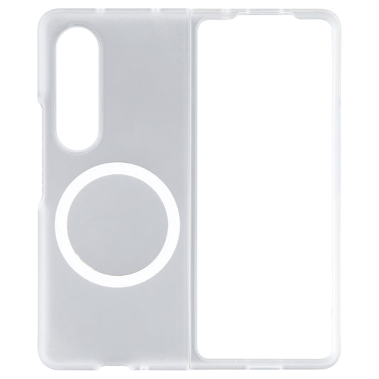 For Samsung Galaxy Z Fold4 MagSafe All-Inclusive Shockproof PC Phone Case(Transparent) by buy2fix
