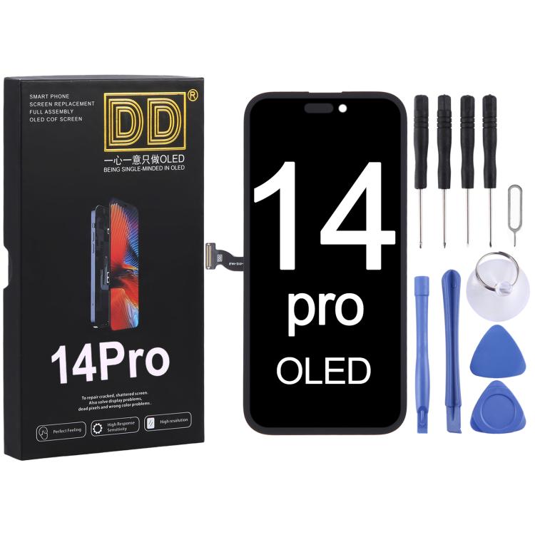 For iPhone 14 Pro DD Soft OLED Screen, Remove IC Need Professional Repair - LCD Related Parts by buy2fix | Online Shopping UK | buy2fix