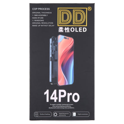 For iPhone 14 Pro DD Soft OLED Screen, Remove IC Need Professional Repair - LCD Related Parts by buy2fix | Online Shopping UK | buy2fix