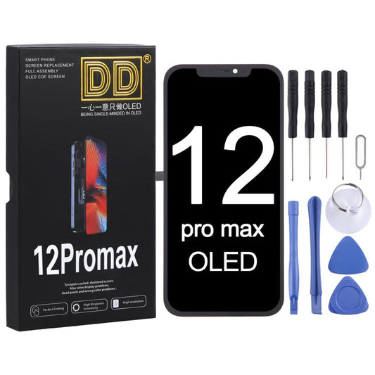 For iPhone 12 Pro Max DD Hard OLED Screen, Remove IC Need Professional Repair - LCD Related Parts by buy2fix | Online Shopping UK | buy2fix