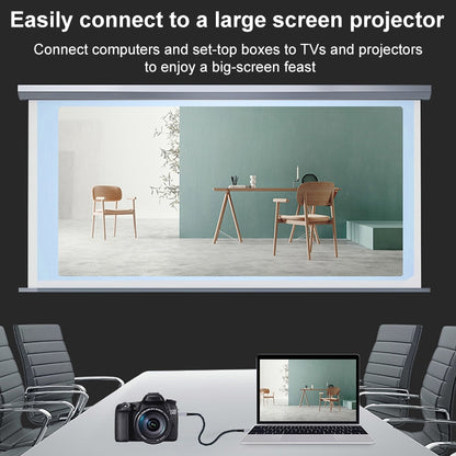 HDTV to Micro HDTV 4K 120Hz Computer Digital Camera HD Video Adapter Cable, Length:5m by buy2fix