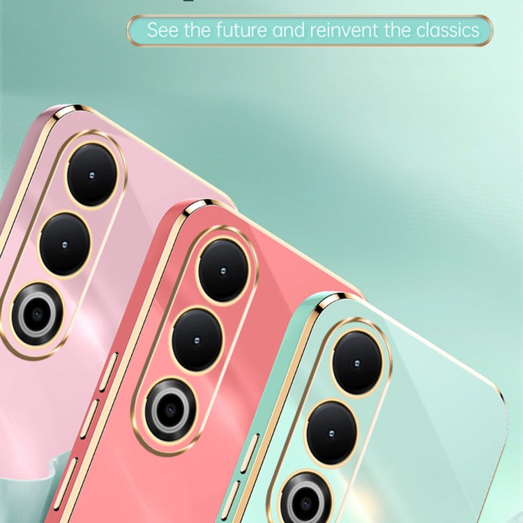 For OnePlus Ace 3V XINLI Straight 6D Plating Gold Edge TPU Phone Case(Hawthorn Red) - OnePlus Cases by XINLI | Online Shopping UK | buy2fix
