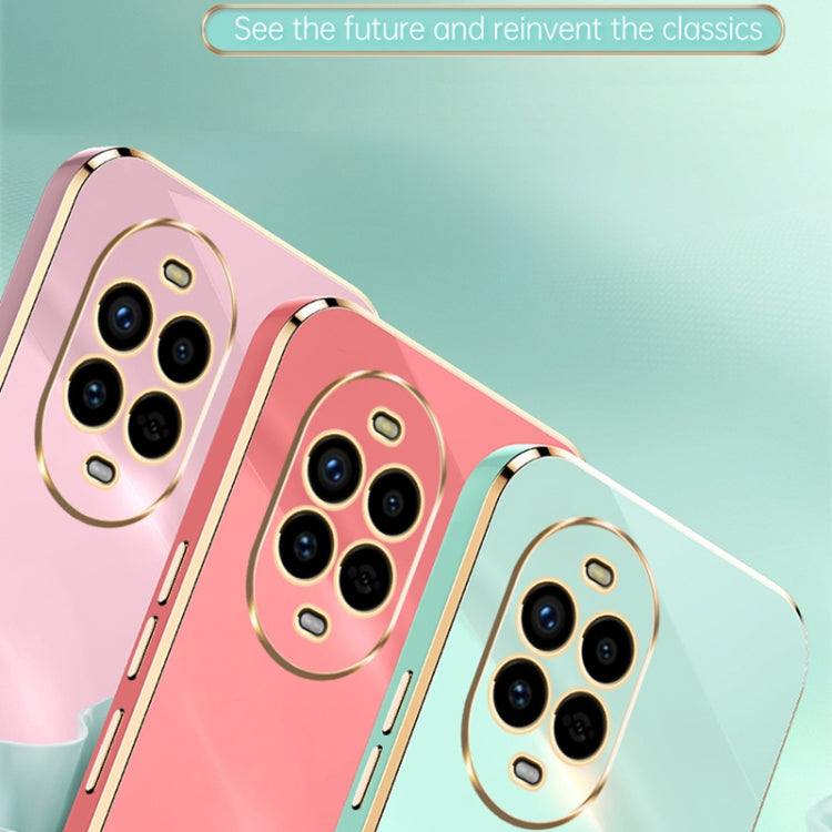 For Huawei Nova 13 Pro XINLI Straight 6D Plating Gold Edge TPU Phone Case(Black) - Huawei Cases by XINLI | Online Shopping UK | buy2fix