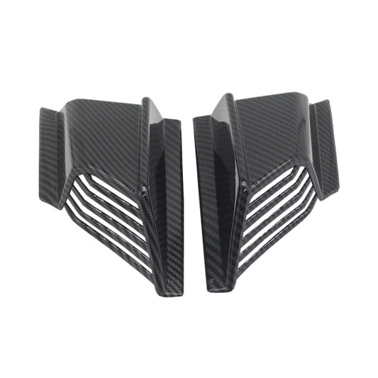 For Honda ADV160 2019-2023 Motorcycle Winglet Aerodynamic Wing Kit Spoiler(Carbon Fiber Texture) - Ornamental Parts by buy2fix | Online Shopping UK | buy2fix