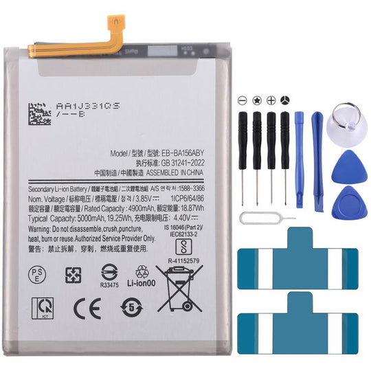 For Galaxy A15 4G A155F / 5G A156B 5000mAh Battery Replacement