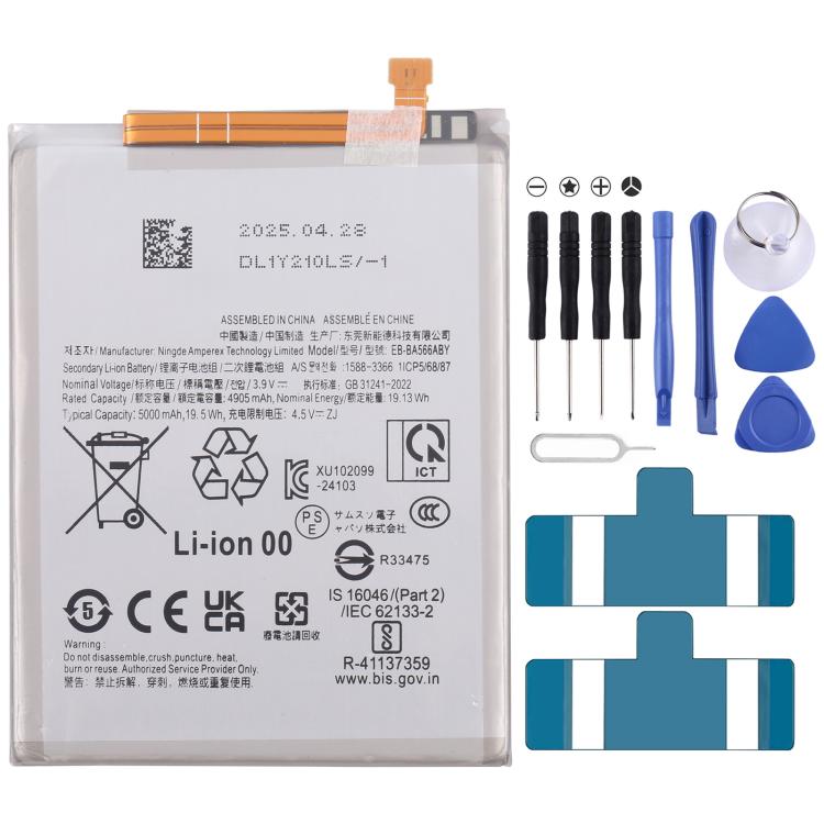 For Galaxy A36 / A56 5000mAh Battery Replacement - For Samsung by buy2fix | Online Shopping UK | buy2fix