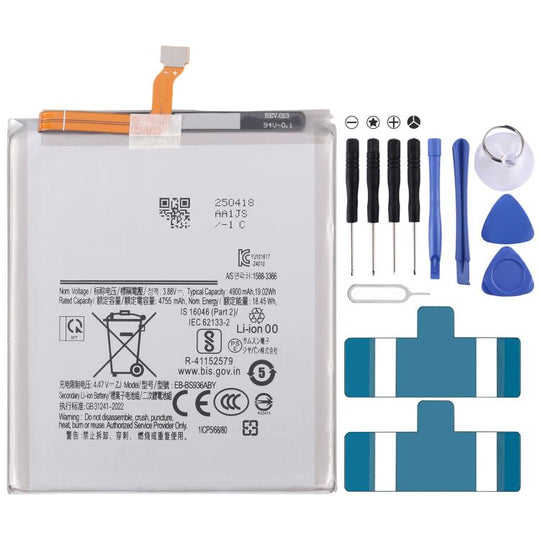 For Galaxy S25+ S936E/W/B/N/U S9360 4900mAh Battery Replacement