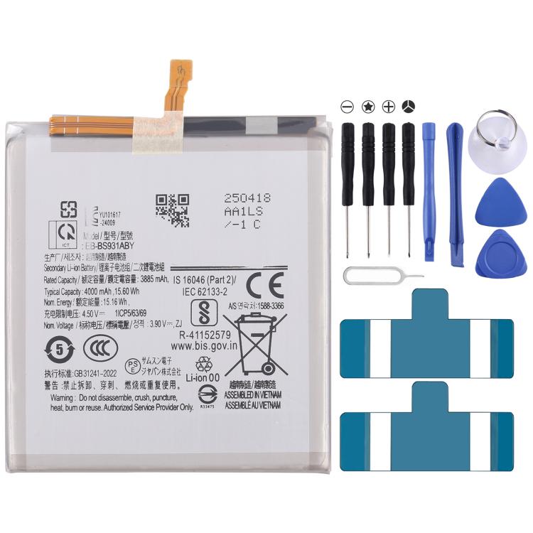 For Galaxy S25 S9310 4000mAh Battery Replacement - For Samsung by buy2fix | Online Shopping UK | buy2fix